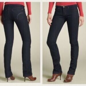 JOE’S CIGARETTE STRAIGHT LEG DARK WASH W32” X L31”